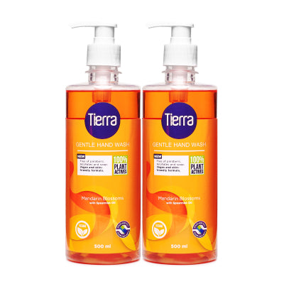 Tierra Handwash | Combo of Mandarin Blossoms -  500 ml each