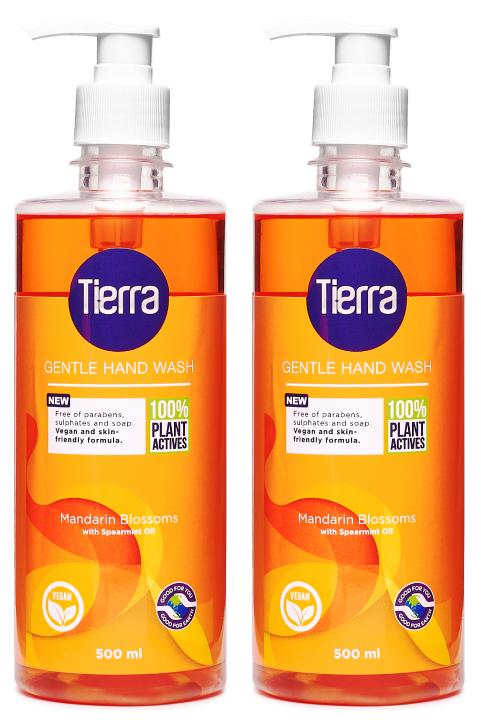 Tierra Handwash | Combo of Mandarin Blossoms -  500 ml each