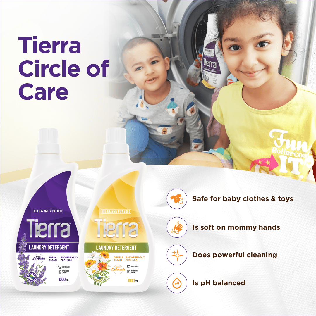 Tierra Gentle Laundry Detergent | Lavender 1000 ml