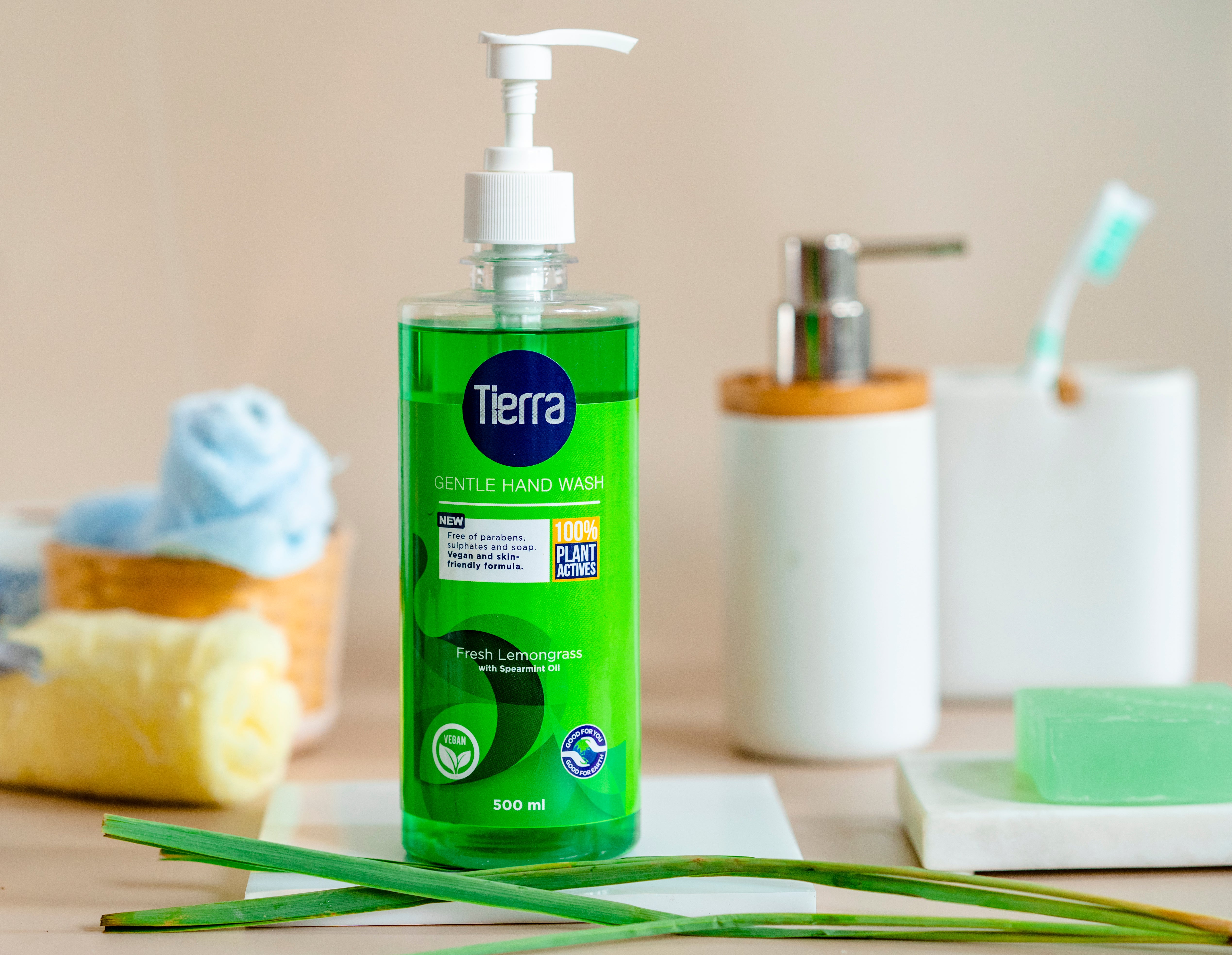 Tierra Handwash 500 ml | Fresh Lemongrass