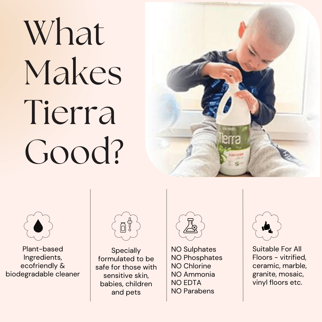 Tierra Floor Cleaner 1 L | Basil & Neem