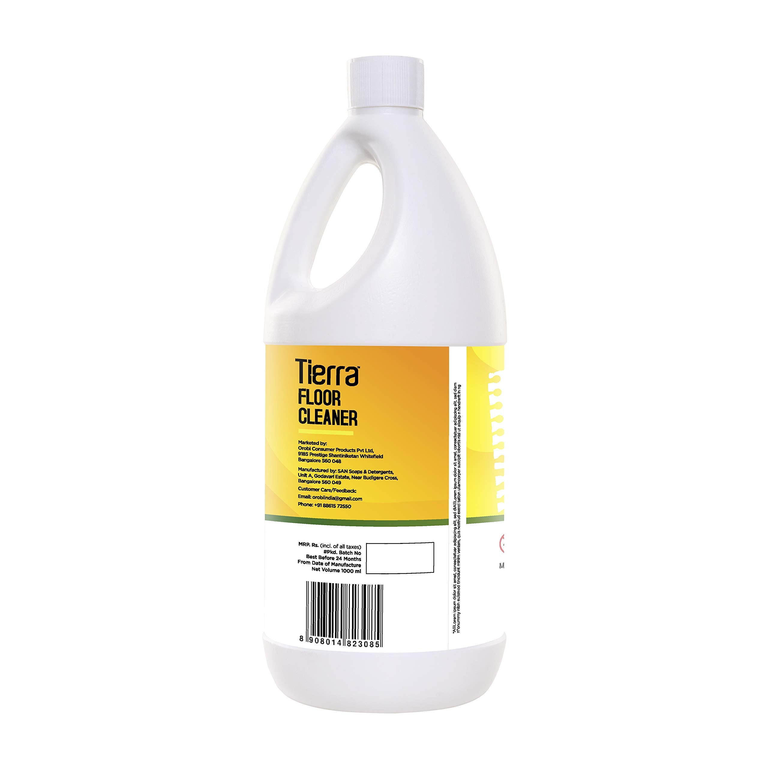 Tierra Floor Cleaner | Lemon & Tea-Tree Extracts - 1000 ml