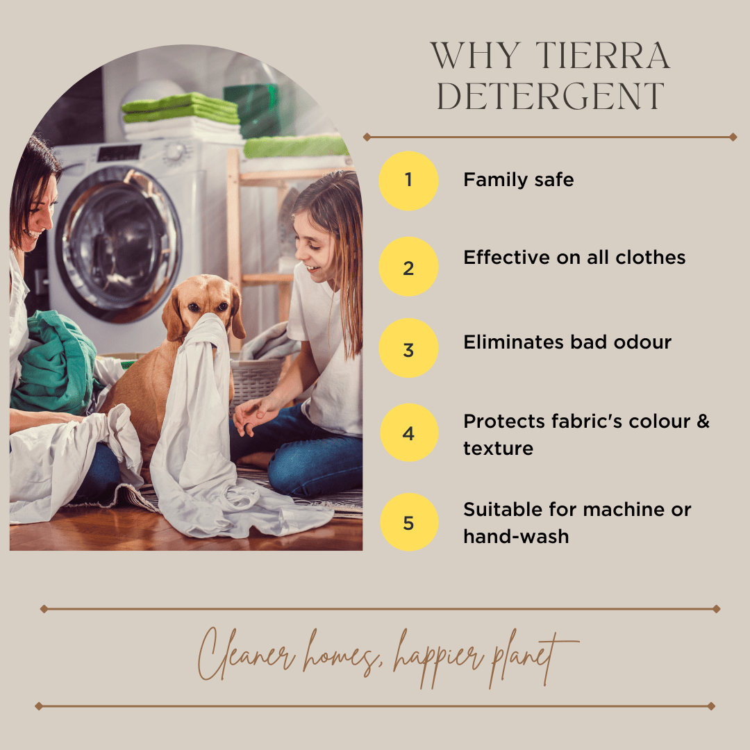 Tierra Gentle Laundry Detergent | Calendula 500 ml